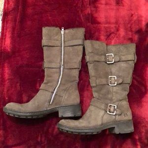 Grey Born boots